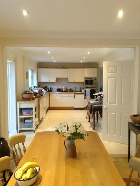 Recent plastering and decorating project